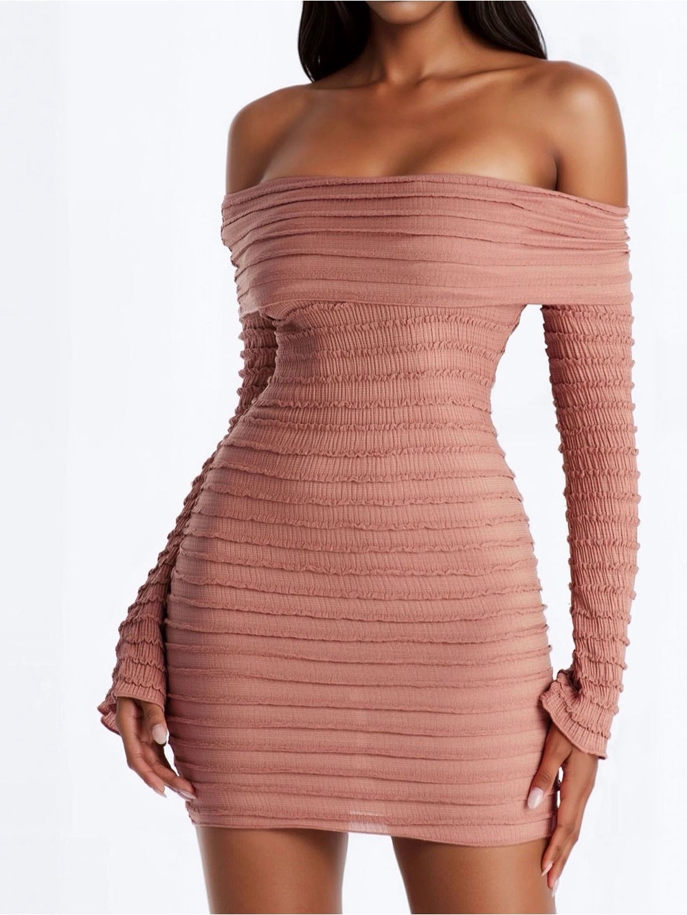 Mini Dress - Mocha
Size: M